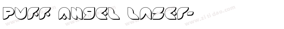 Puff Angel Laser字体转换